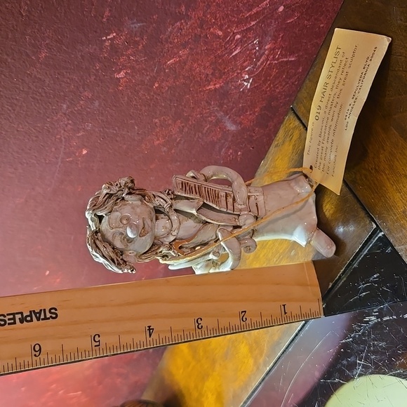 RARE - VTG 1970s Dino Bencini 014 Hair Stylist Pottery Sculpture - Made in Italy - Picture 4 of 10